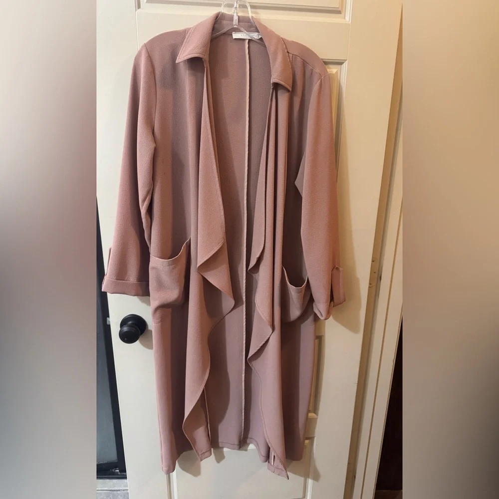 Lush Pink Cardigan Duster Small 🩷 - Picture 4 of 9